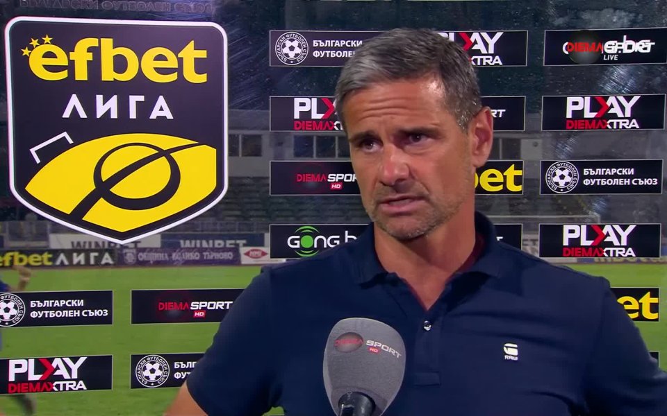 Емануил Луканов остана разочарован след равенството 2:2 на Етър срещу