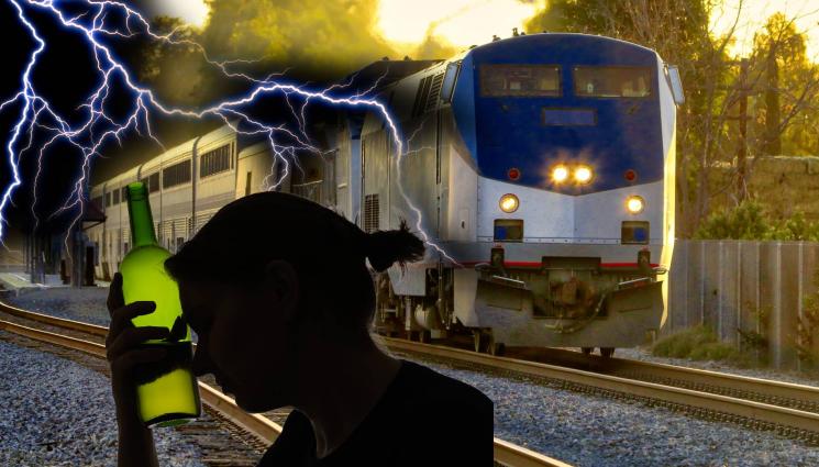 пияна жена - НА ГРАДУС: Пияна жена спря влака Варна-София, искала си ВОДКАТА! (ВИДЕО)