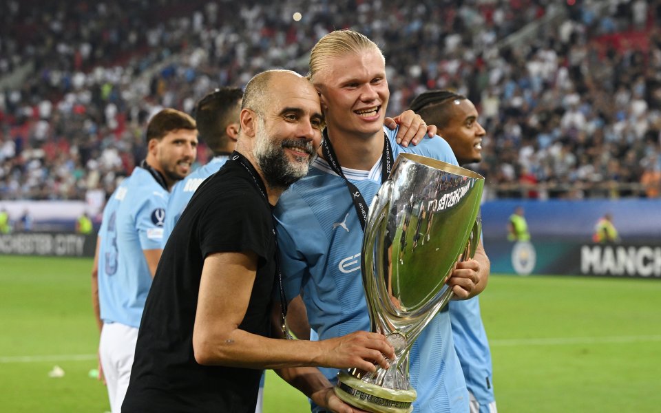Манчестър Сити триумфира за първи път с трофея от Супрекупата