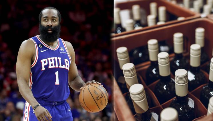 Джеймс Хардън вино - Само в Китай! Баскетболна звезда шитна 15 000 бутилки от виното си за 10 сек.