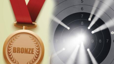 стрелба бронзов медал