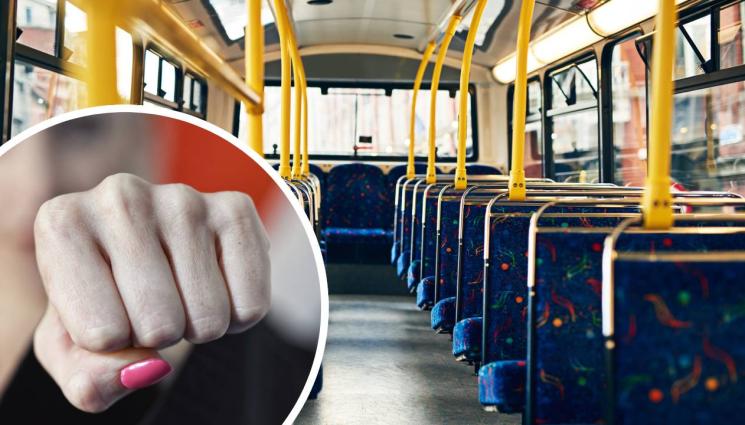 жена автобус бой - ЯК КЮТЕК В РЕЙСА! Хлапак вдигна кръвното на леля, тя го ошамари (ВИДЕО)