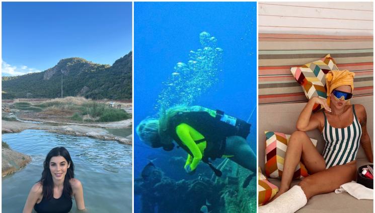 мегз - ПОТРОШЕНИ ЗВЕЗДИ: Мегз лекува счупен крак в минерални извори