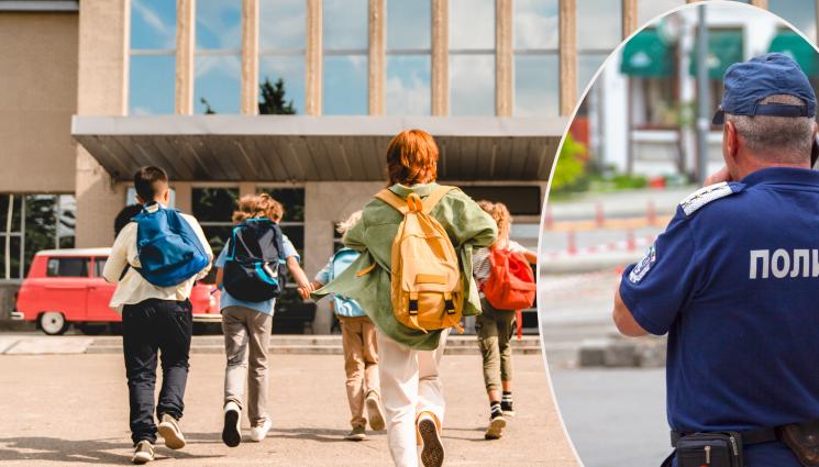 ученици - ЗА ПЪРВИЯ УЧЕБЕН ДЕН: Слагат нова специална пътна настилка в близост до училищата