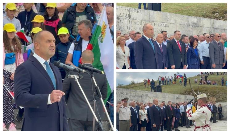 a - РАЗБЕСНЯ СЕ ОТ ШИПКА! Румен Радев поведе народно движение в защита на Трети март