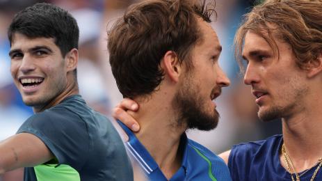 Алкарас Зверев Медведев