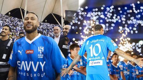 Неймар представяне Ал Хилал