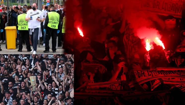 Айнтрахт фенове - Нашествие: Страховитата агитка на Айнтрахт налазва София - от Франкфурт заявиха 3000 гостуващи фенове