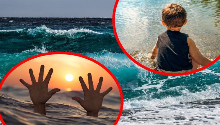 море - БАЩА ЗАГИНА, опита се да спаси момченцето си!