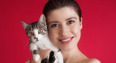 котка и собственик