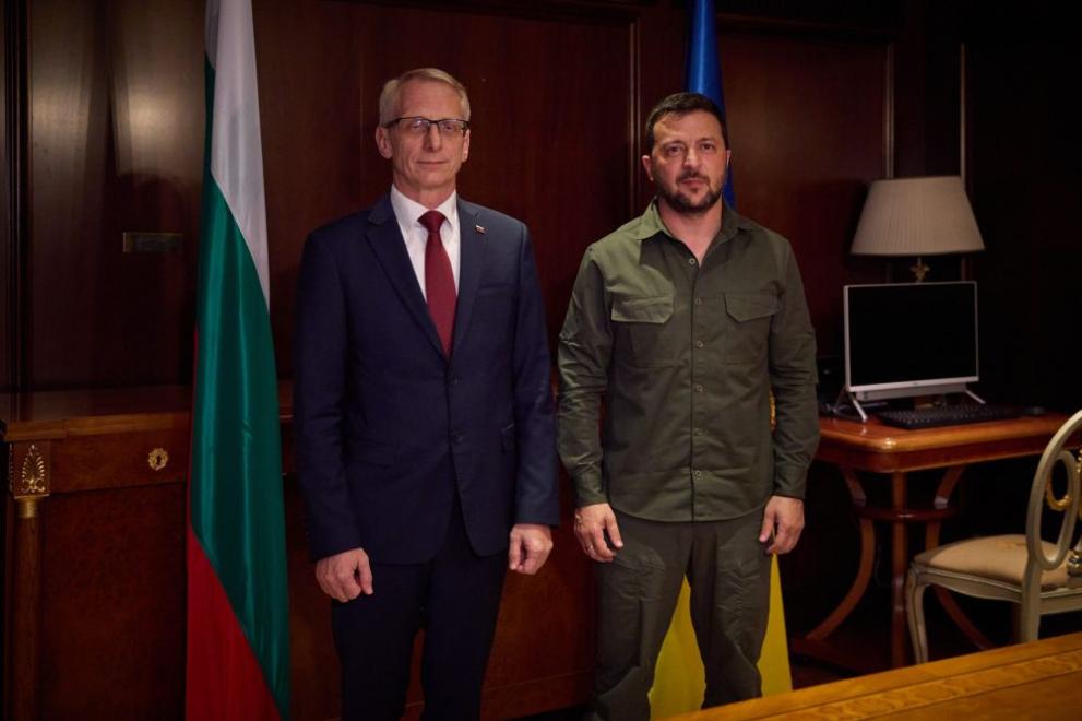 Володимир Зеленски и българският премиер Николай Денков са се срещнали