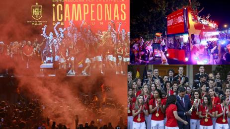 Санчес Испания жени световни шампионки Мадрид