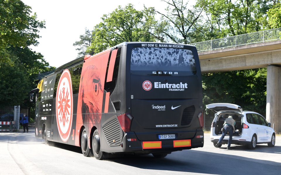 Автобус на Айнтрахт Франкфурт