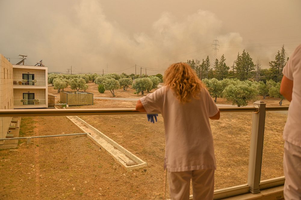 Големите пожари в Гърция