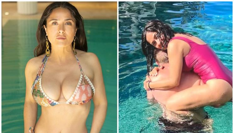 Салма - ИЗНЕНАДА: Салма Хайек се обясни в любов на свекъра си