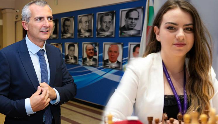 Димитър Илиев Нургюл Салимова - Държавата премира Нургюл: Спортният министър й връчва специална парична награда