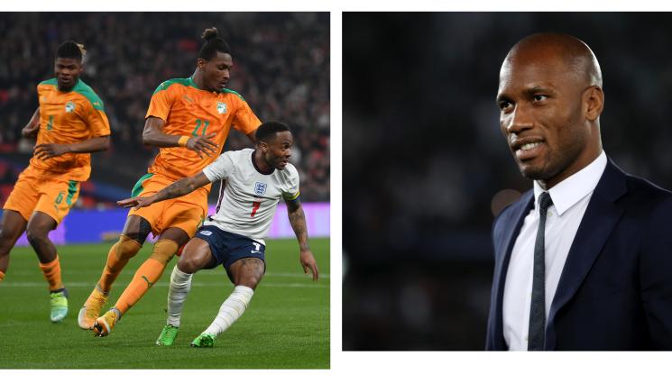 Кот д Ивоар Дидие Дрогба - Дрогба пое националния отбор на Кот д'Ивоар