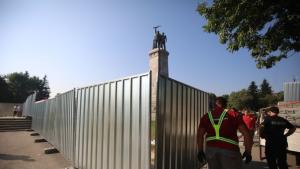 Отново напрежение пред Паметника на съветската армия в София Георги