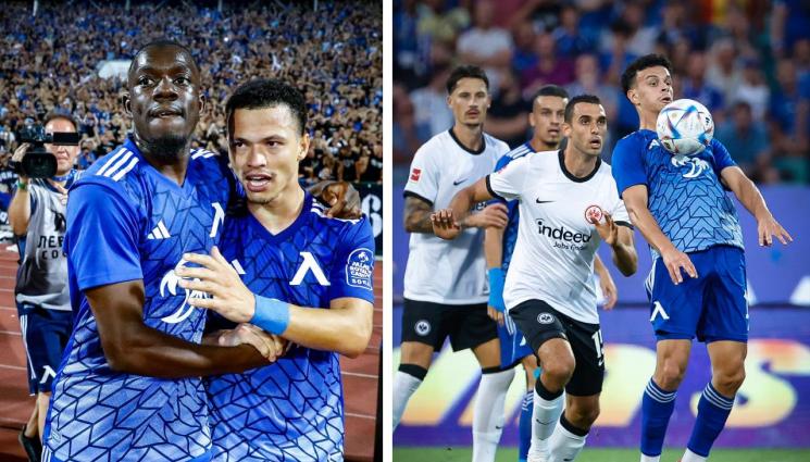 Левски Айнтрахт - В Германия: Късен приказен гол шокира Франкфурт