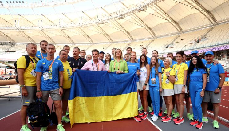 Световна атлетика - Световната атлетика дари оборудване на украинските атлети