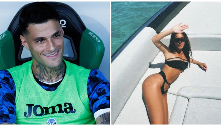 Джанлука Скамака - Голмайстор води секси гадже в Бергамо