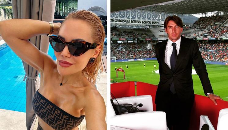 Зденек Григера Лучия - Красавица дарява бивш национал с трето