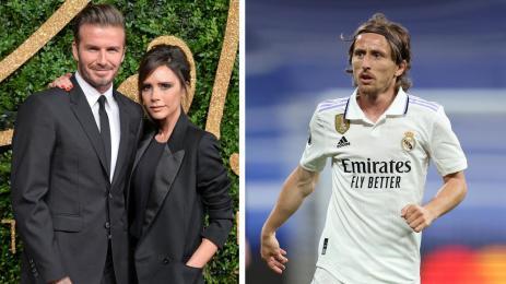 Дейвид Бекъм Виктория Бекъм Лука Модрич