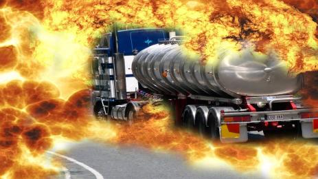 цистерна пожар