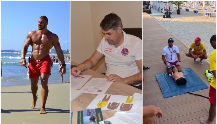 спасител - Инструкторът по водно спасяване Иван Георгиев пред 