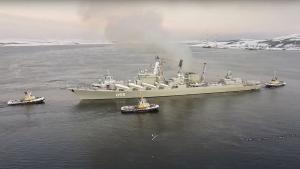 Британският кралски флот каза в изявление че при съгласувана операция