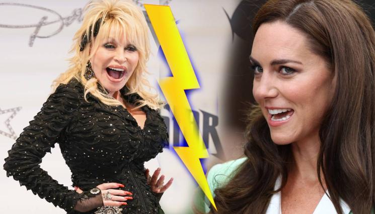 Доли Партън Кейт Мидълтън - УДАРИ НА КАМЪК: Доли Партън отсвири Кейт Мидълтън! (СНИМКИ+ВИДЕО)