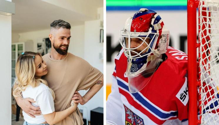 Александър Салак Михаела Салак - Чешки хокеист чака шесто дете