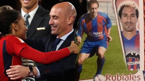 Рубиалес стикери целувка