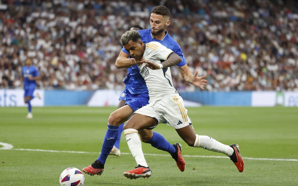 НА ЖИВО: Реал Мадрид - Хетафе 2:1, Белингам няма спирка