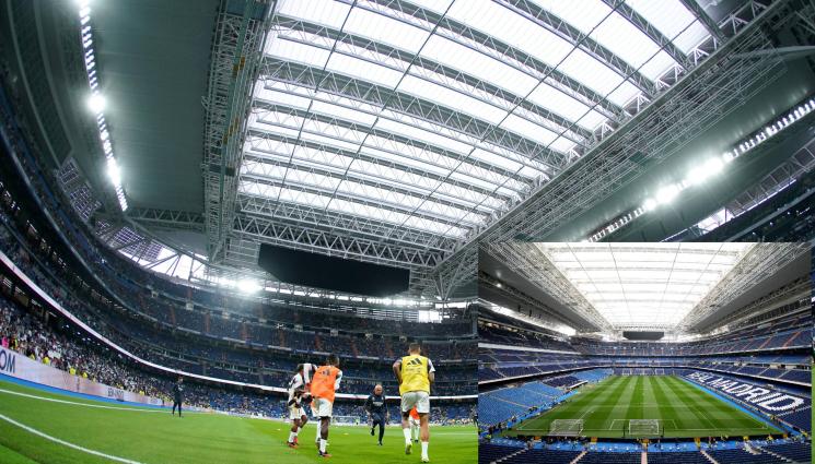 Бернабеу - Под покрива на „бялата къща“: Исторически мач на Реал на „Бернабеу“ - за пръв път на закрито в Ла Лига (ВИДЕО)