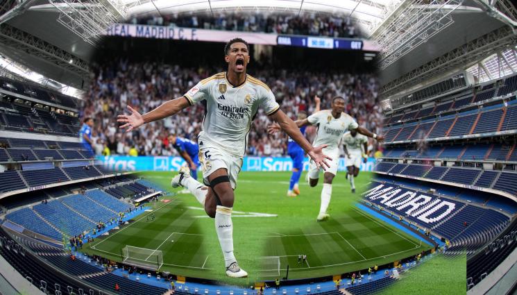 Джуд Белингам - Хей, Джуд! На Белингам му се подсекли краката, когато „Бернабеу“ запял в негова чест при гола му в 95-ата мин.