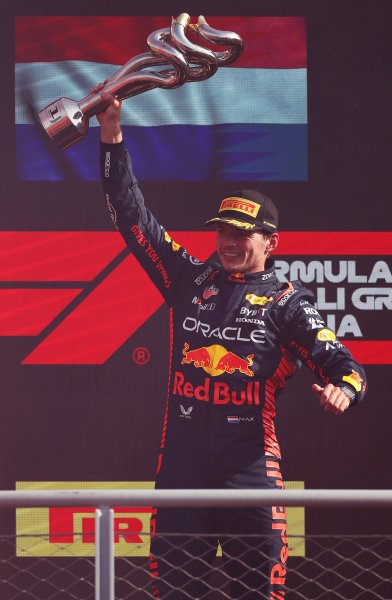 Награждаване след Гран при на Италия във Формула 11