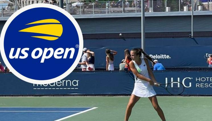 Роси Денчева - БРАВО! Роси Денчева тръгна с безпроблемен успех при девойките на US Open