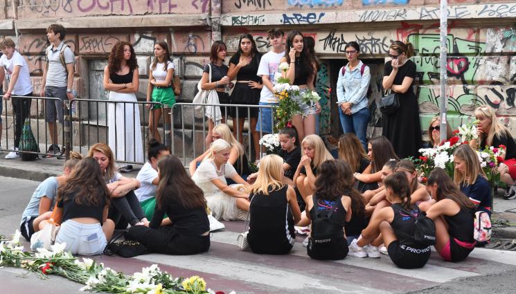 Филип - Съученици на сгазения на пешеходна Филип пред 