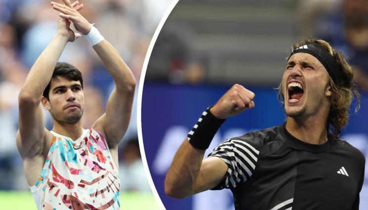 тенис - Алкарас се изправя срещу Зверев по пътя към защита на титлата си