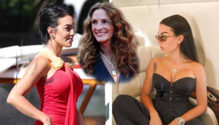 Джорджина - Джорджина досущ като Джулия Робъртс (СНИМКИ)