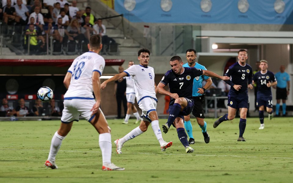 Кипър - Шотландия 0:3 / Квалификации за Евро 2024, група A, пети кръг, 08.09.2023 г.