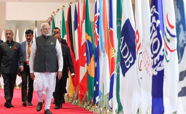 Индия приветства лидерите на страните от Г-20