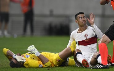 Спестиха ли му червения картон? Кристиано Роналдо с брутално влизане (видео)