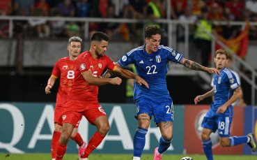 Северна Македония и Италия завършиха 1 1 на стадион Тоше Проевски в Скопие в