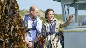 Кейт Мидълтън и принц Уилям посетиха фермата за водорасли в