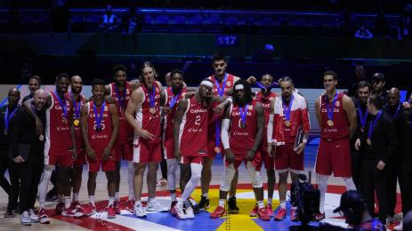 Канада баскетбол бронзов медал