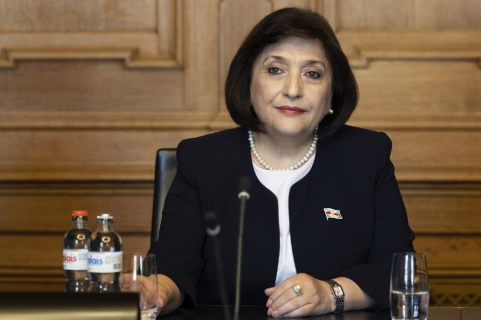 Председателят на Милли Меджлиса на Република Азербайджан проф. д-р Сахиба
