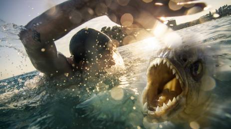 пирани плувец