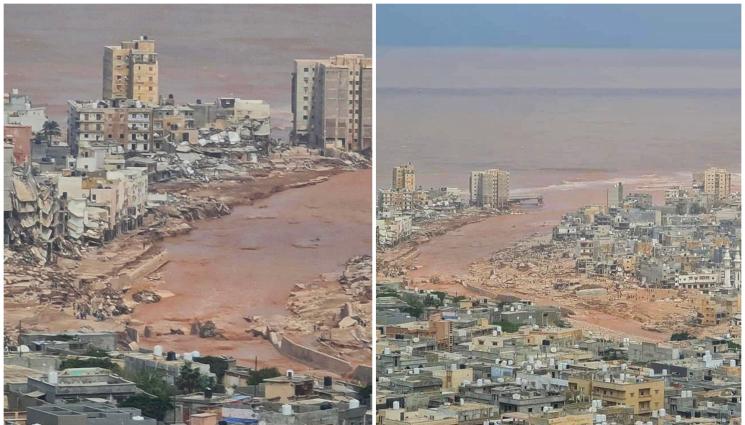 Либия - НЕОПИСУЕМА ТРАГЕДИЯ: Жертвите на наводнението в Либия може да се окажат 20 000 (ВИДЕО)